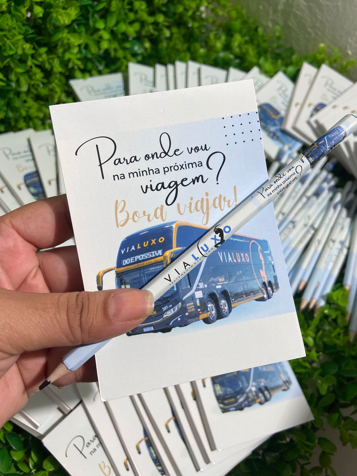 Kit Bloquinho Personalizado + Lápis