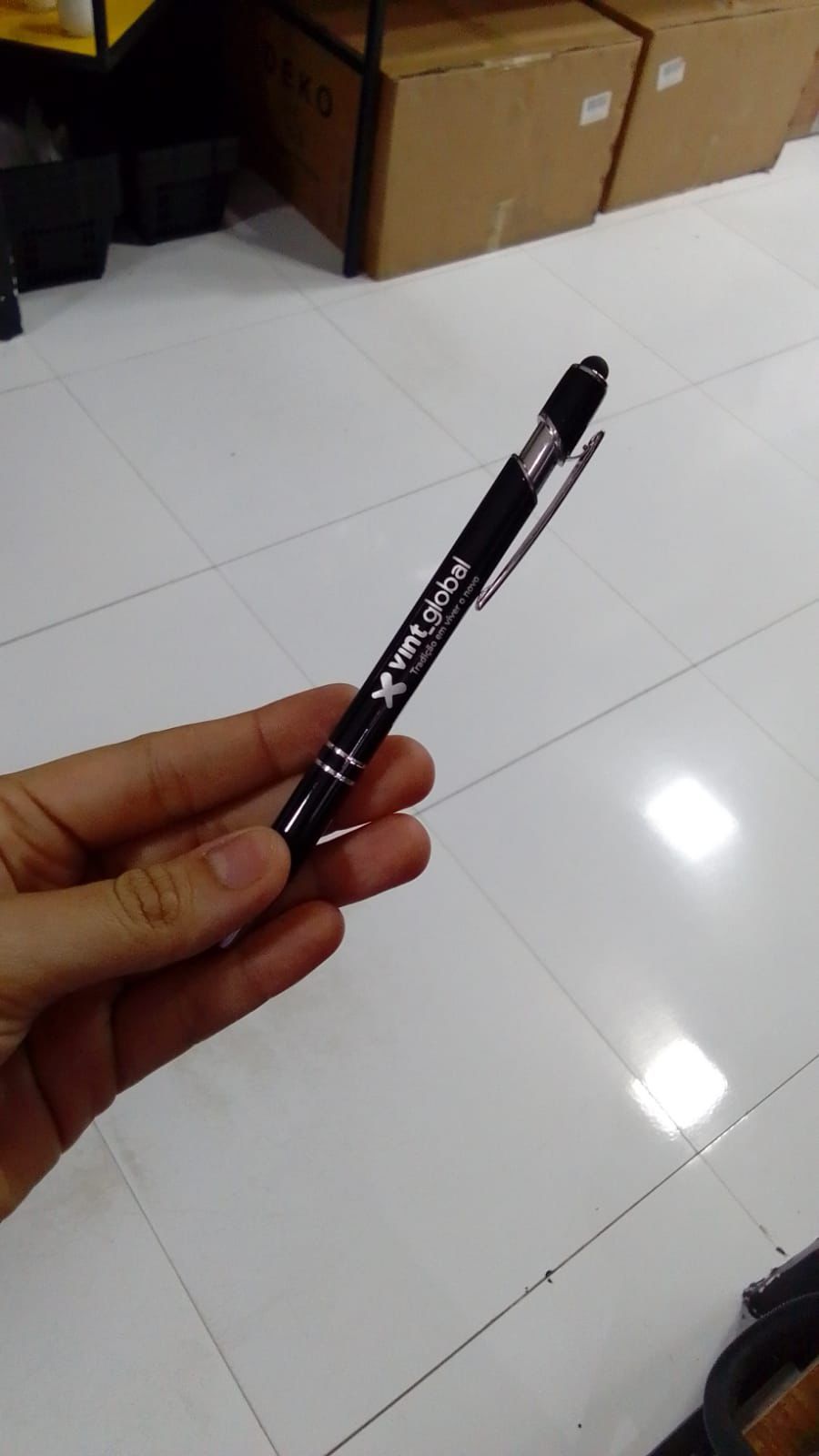 Caneta Metal Personalizada laser