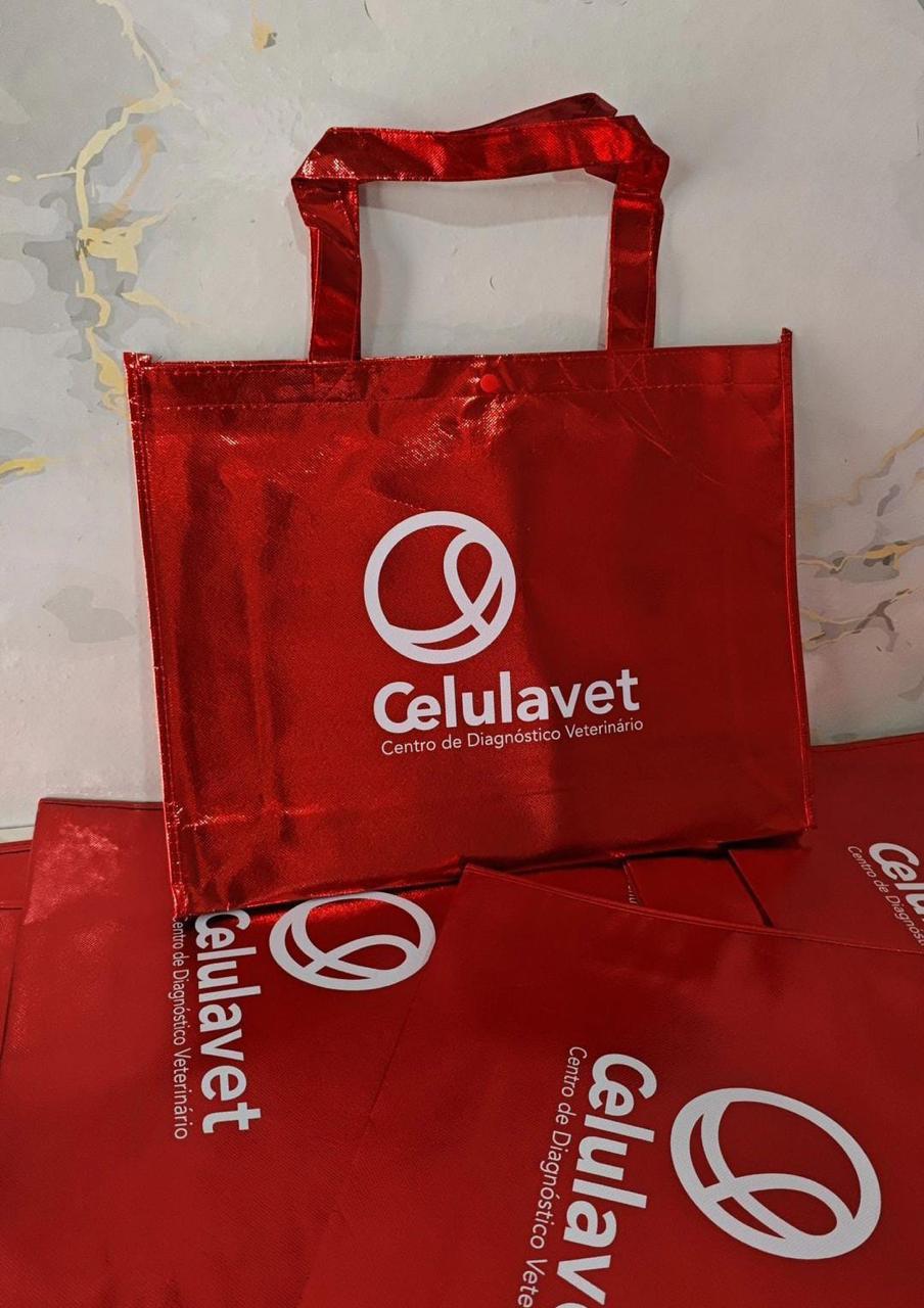 Sacola TNT Metalizada Personalizada